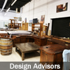 Reclaimed Wood Tables and Furniture Showroom
